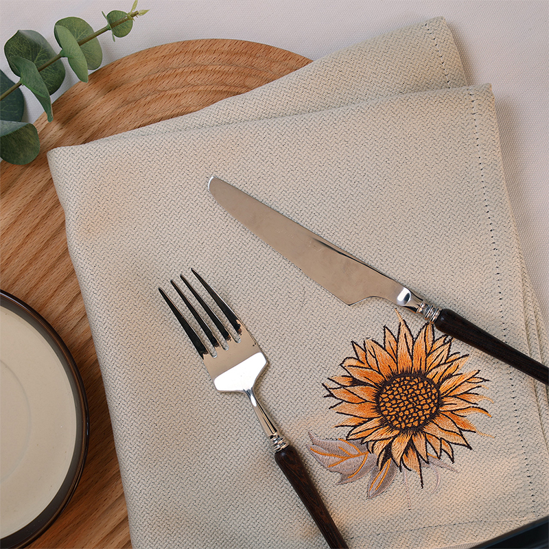 Servilletas de tela para la cena