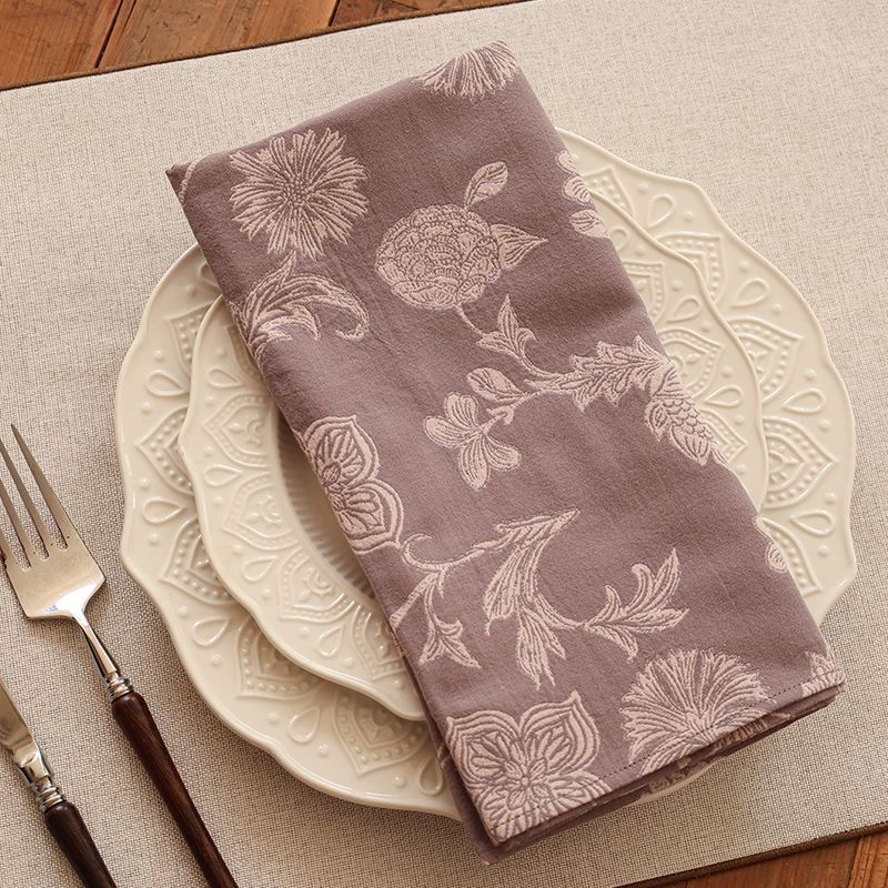 Servilletas de tela estampadas